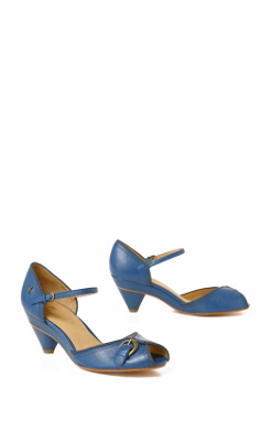 Blue Harriet Peep-Toes