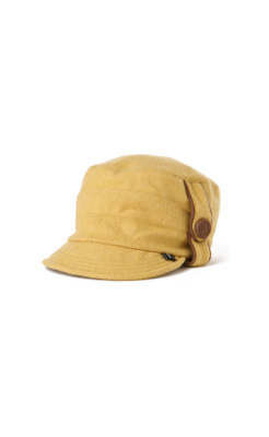 Central Park Hat - Anthropologie.com :  buttons brown yellow hat