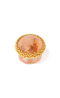 Caged Crystal Ring - Anthropologie.com :  glass anthropologie jewelry stone