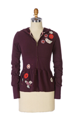 Magic Birdseed Hoodie - Anthropologie.com : birdie fashion top hoodie