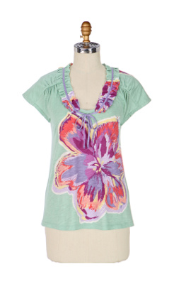 Gloriosa Lily Top - Anthropologie.com :  fashion top clothing womens