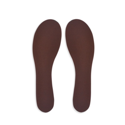 Summer Soles, Pair.  chocolate brown