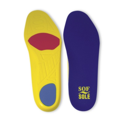 Sof Sole Athletes Plus Insoles, Pair