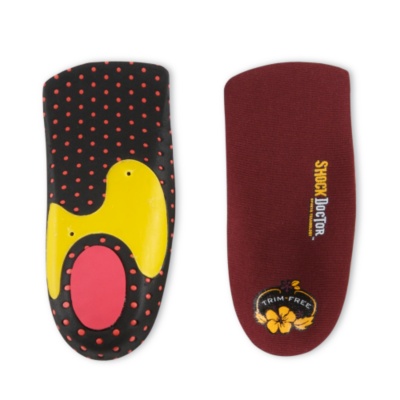 Shock Doctor Trim Free Women's 3/4 Insoles, Pair