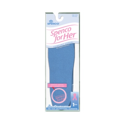 Spenco for Her Comfort Casual Insoles, Pair