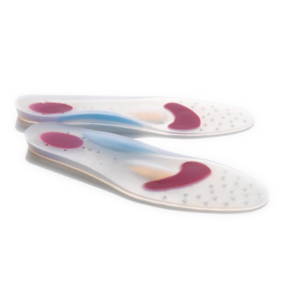 FootSmart 3-D Silicone Full Length Insoles, Pair
