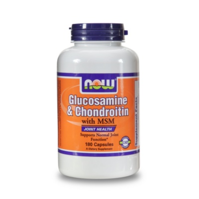 Glucosamine & Chondroitin with MSM, 180 Capsules