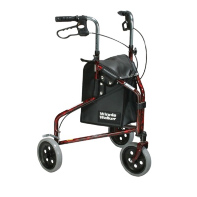Winnie Go Lite 3 Wheeled Rollator, Each - 30702