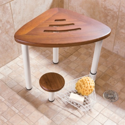 Bath Butler Teak Stool - 30915