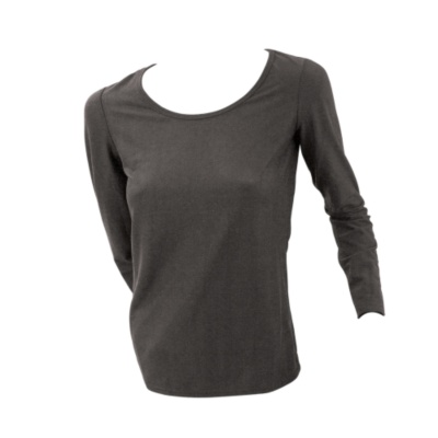 Snow Angel Women’s Doeskin Long Sleeve Scoop Neck Top - 31107