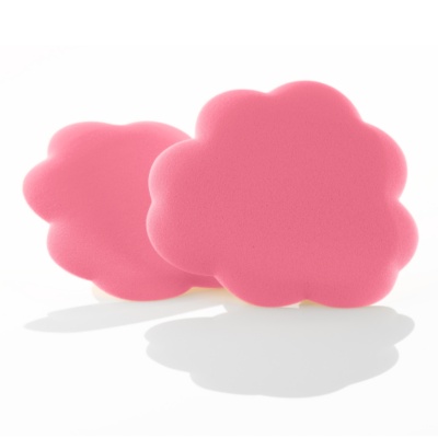 Foot Petals Tip Toes Cushions, Pair  rose