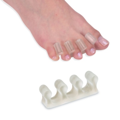 FootSmart Gel Toe Spacer Cushions, 2 Cushions