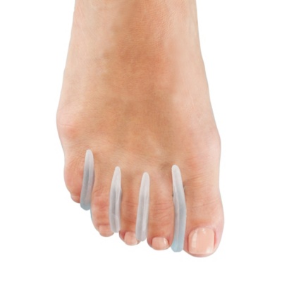FootSmart U-shaped Gel Toe Separators, set of 8