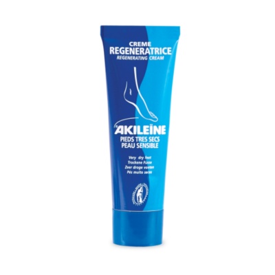 Akileine Dry Foot Regenerating Cream, 1.7 oz