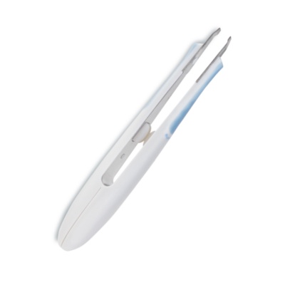 Slant Tip Ergonomic Tweezers
