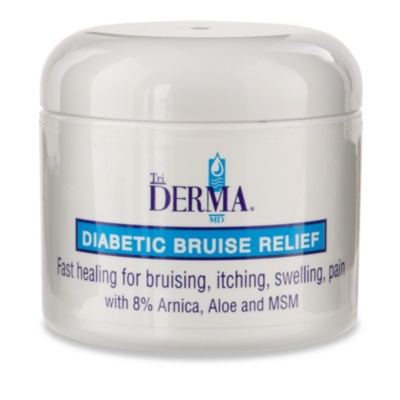 TriDerma Diabetic Bruise Relief Cream 4oz - 50439