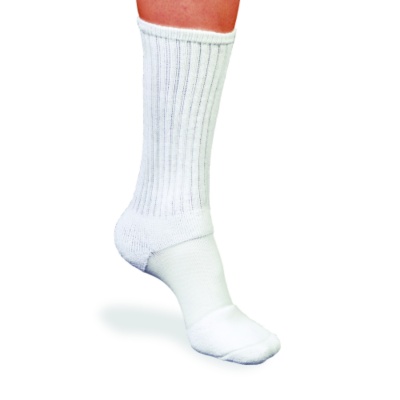 FootSmart Men's / Women's Arch Support Sport Crew Socks, Pair