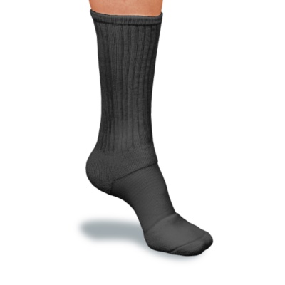 FootSmart Men's / Women's Arch Support Casual Crew Socks, Pair