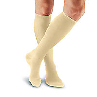 FootSmart Men's Nylon Firm Support Over-the-Calf Socks, Pair