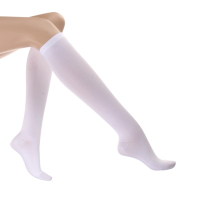 Smart Support Women's Solid Nylon Moderate Support Trouser Socks, Pair  - 60029