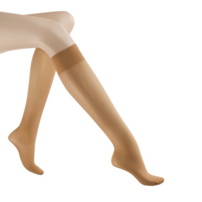 Solidea Women's Sheer Moderate Support Knee Highs, Pair - 60190