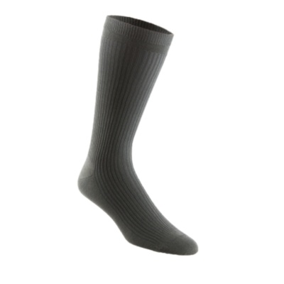 Banda Men's / Women's No-Elastic Acrylic Crew Socks, Pair  grey