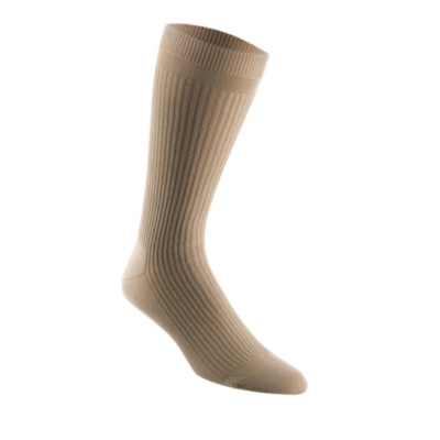 Banda Men's / Women's No-Elastic Acrylic Crew Socks, Pair  khaki