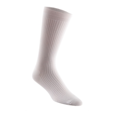 Banda Men's / Women's No-Elastic Acrylic Crew Socks, Pair  white
