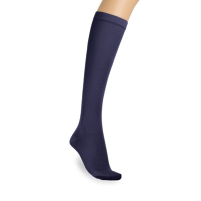 Smart Support Women's Solid Nylon Firm Support Trouser Socks, 3 Pairs  - 99252