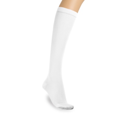 Smart Support Women's Solid Nylon Firm Support Trouser Socks, Pair