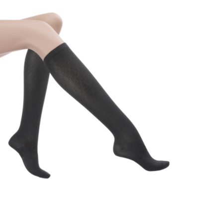 Smart Support Women's Seam-Free Triangle Microfiber Nylon Firm Support Trouser Socks, Pair  - 60224
