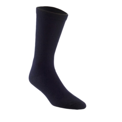 Therasock Men's / Women's Comfort System Lite Crew Socks, Pair  navy