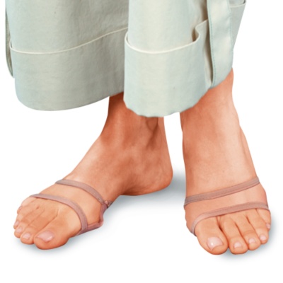 Peda Bella Women's Sheer Non-Skid Cushioned Foot Tubes, Pair  nude