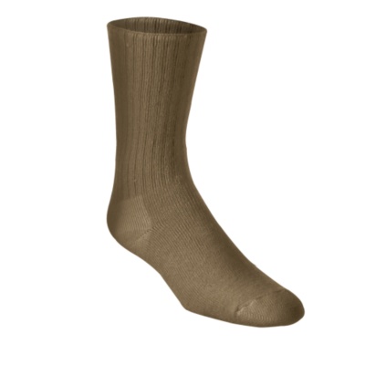 World's Softest Sock Women's Crew Socks, Pair  khaki