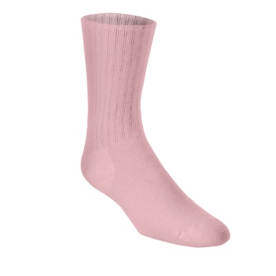 World's Softest Sock Women's Crew Socks, Pair  pink