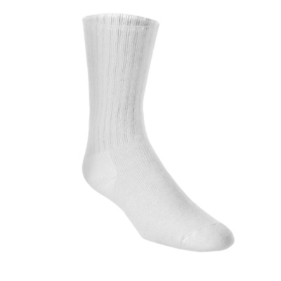 World's Softest Sock Women's Crew Socks, Pair  white