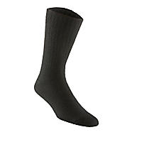 World's Softest Sock Men's Crew Socks, Pair black