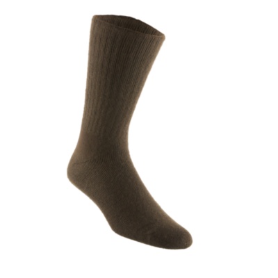 World's Softest Sock Men's Crew Socks, Pair brown