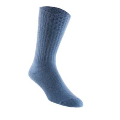 World's Softest Sock Men's Crew Socks, Pair denim