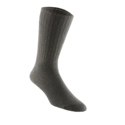 World's Softest Sock Men's Crew Socks, Pair  grey