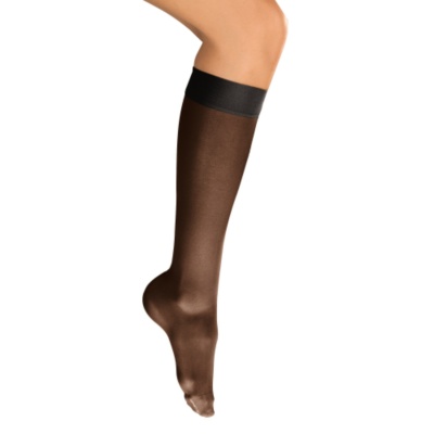 Select Support Women's Moderate Support Opaque Knee Highs, Pair