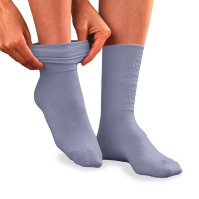 Buster Brown Women's Ankle Socks, Pair  denim blue