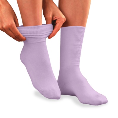 Buster Brown Women's Ankle Socks, Pair  lilac