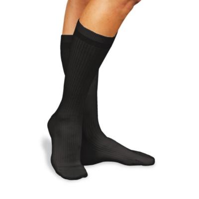 Banda Men's / Women's No-Elastic Extra-Roomy Cotton-Rich Crew Socks, Pair  - 60369
