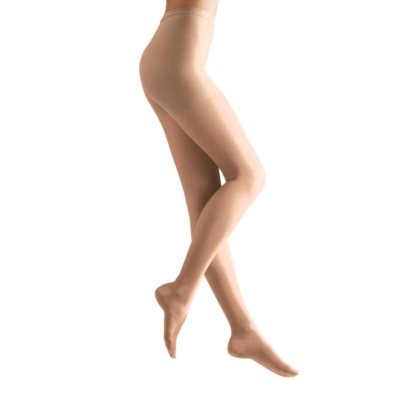 Select Support Womens Opaque Firm Support Pantyhose, Pair silky beige