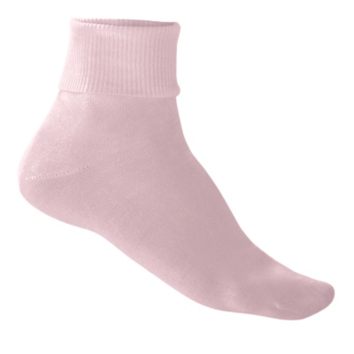 Soft-Fit Women's 100% Cotton Rolled Cuff Socks, Buy 3 Get 1 Free - 98339