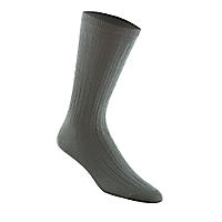 Banda Men's / Women's No-Elastic Lambswool Crew Socks, Pair grey