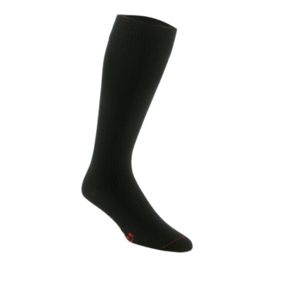 Eurosocks Men's / Women's Coolmax Moderate Support Over-the-Calf Socks, Pair  black