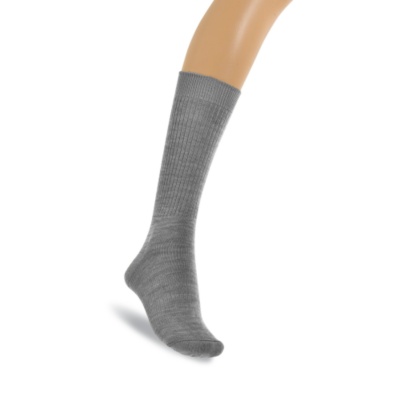 INgenius Men's / Women's Wool Everyday Crew Socks, Pair grey