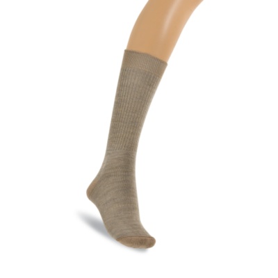 INgenius Men's / Women's Wool Everyday Crew Socks, Pair khaki